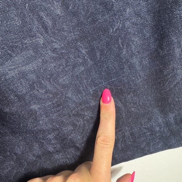 Vintage Valentino Wrap Pencil Floral Denim Skirt Size Small - Picture 6 of 13